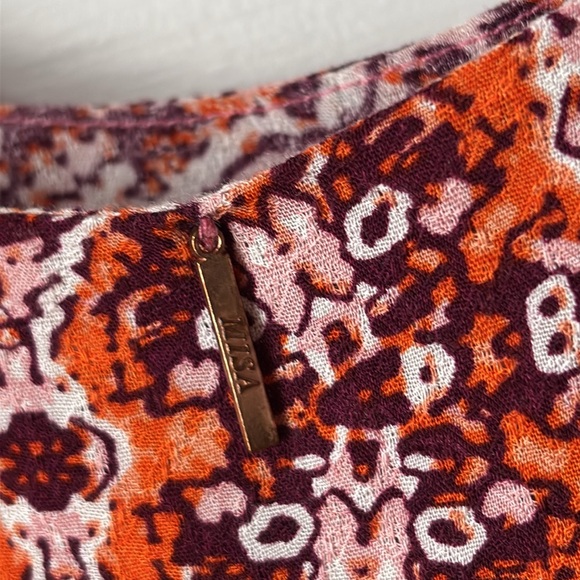 MISA OFF SHOULDER RUFFLE PRINT TOP - Picture 5 of 7